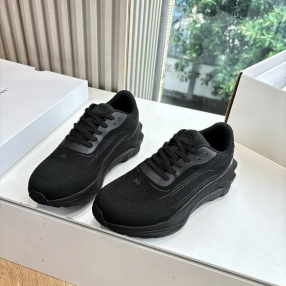 ALO Yoga Black Runner Sneakers - Picture 5 of 5